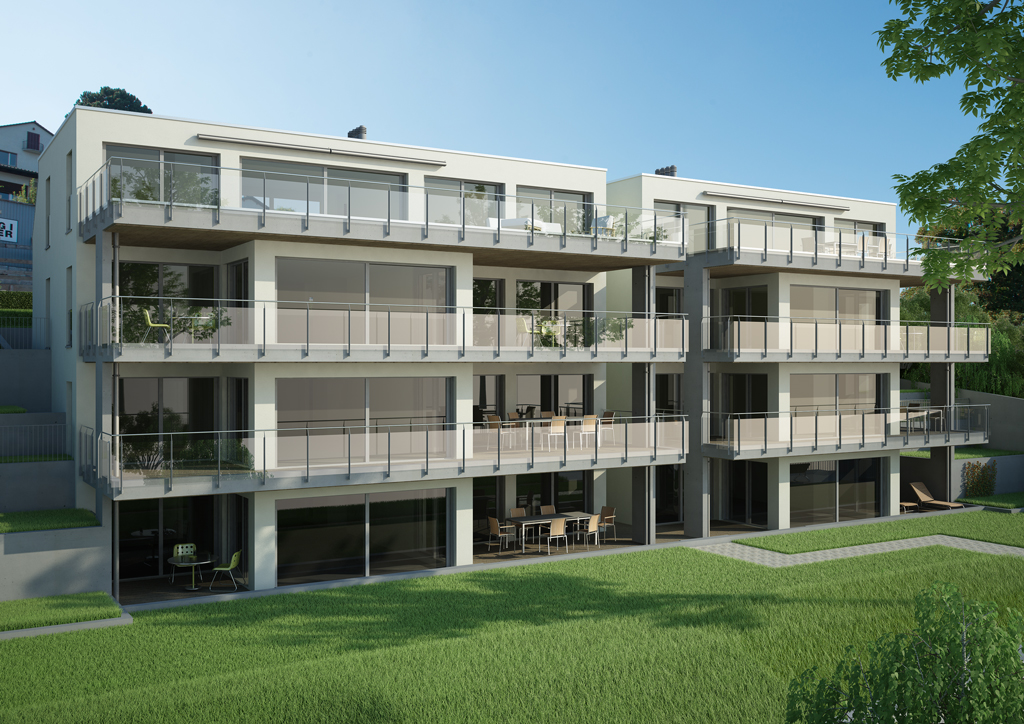 Visualisierung Archiektur Traumhaus